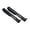 Black, variant on Two Piece Compact Laptop Stand Notebook Supports in Printed Build for Home Desk and Study Tables
