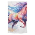 thumbnail image 2 of Horse Colorful Blackout Curtain Panels Drapes Privacy Assured with Light Filtering Curtains for Living room Bedroom Bathroom Window, 2 of 6