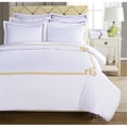 thumbnail image 1 of Miller Three Piece Cotton Duvet Cover Set  Full/ Queen- Gold, 1 of 3
