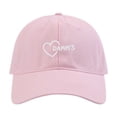thumbnail image 4 of XIAOCHA Women's Embroidered Baseball Cap Adjustable Hat Band Outdoor Ball Hat,Pink, 4 of 4
