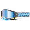 thumbnail image 2 of 100% Racecraft 2 Adult Off-Road Motorcycle Goggles - Trinidad/Blue Mirror/One Size, 2 of 2