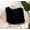 Black, variant on Luxury Long Faux Fur Throw Pillow Case Super Soft Plush Cushion Cover Deluxe Home Sofa Bed Car Party Decorative 18 x 18 Inch Red