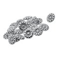 thumbnail image 4 of GUOOL 20 Pieces Vintage Metal Shank Button Craft Buttons for , Suits, 18mm Daisy Flower, 4 of 8