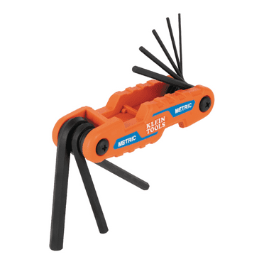 Klein Tools Compact Folding Hex 8-Key Set