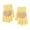 G#10-Yellow, variant on QBABYOO Toddler Gloves Knitted Wool Gloves Children Full Fingers Stretchy Warm Mittens for Boys Girls