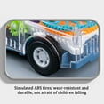thumbnail image 6 of Interactive Light-Up Police Car Toy with Colorful Gears, Music, and Bump & Go Action for Kids Ages 3+, 6 of 6