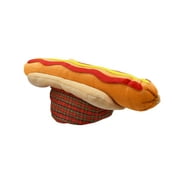 Nicky Bigs Novelties Adult Giant Hotdog Hat Foot Long Wiener Headwear Food Truck Costume Accessory