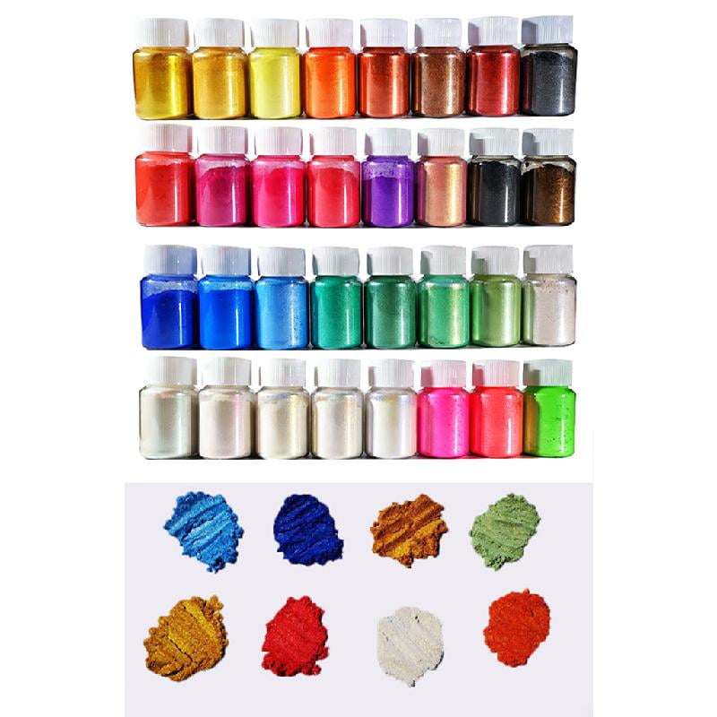 BQBQERT Jewelry Natural Mineral Powder Epoxy Resin Dye for Bath Soap Wax Making Dyes Pearl Pigment