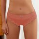 thumbnail image 4 of Gibobby Ropa interior para mujer de encaje Nueva ropa interior de encaje de sexy Pantalones de encaje Ropa interior de cintura de encaje(Rosa,G), 4 of 5