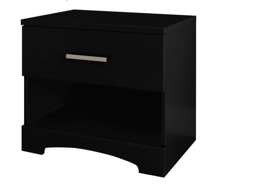 South Shore Gramercy 1 Drawer Nightstand Multiple Finishes Walmart Com Walmart Com