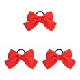 thumbnail image 3 of Bandeau Grand pour Cheveux, Pince à Ressort, Nœud Réglable, Multicolore, Sans Accroc, Porte-Queue, Épingles à Cheveux, Chouchous pour Filles, Orange, 3Ensemble, 3 of 6