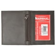 thumbnail image 2 of Bifold Lamb Leather Credit Card Holder Wallet with Outside ID Window & Zippered Pocket 76 (C), 2 of 3