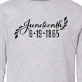thumbnail image 4 of Inktastic Juneteenth 6-19-1865 Long Sleeve Youth T-Shirt, 4 of 5