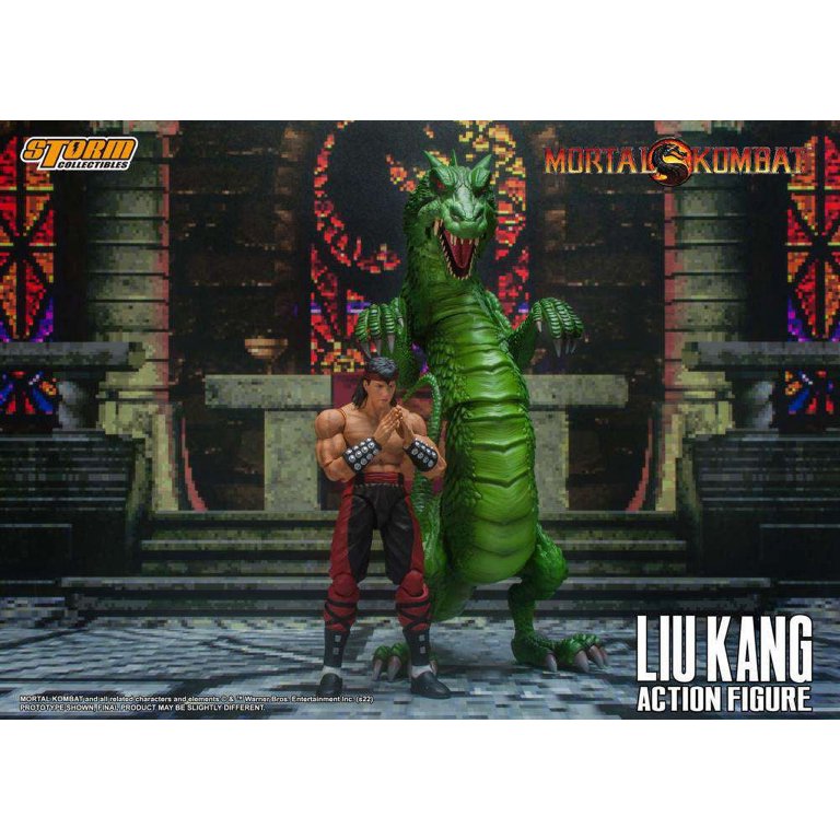 Mortal Kombat Storm Collectibles Liu Kang 1:12 Premium Action