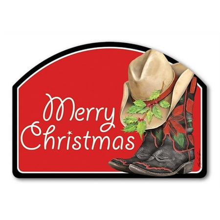 Cowboy Christmas Yard Sign #71247 By Yard Design