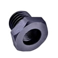 thumbnail image 2 of Adaptador de husillo de cabezal de torno, adaptador de husillo de rosca de tornillo de herramienta de trabajo de madera, accesorio de torno de M33x35 a M185x25 DYNWAVEMX Adaptador de husillo de torno, 2 of 8