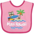 thumbnail image 3 of Inktastic Maui Hawaii Cute Vacation Boys or Girls Baby Bib, 3 of 4