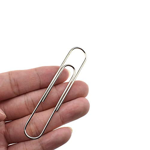 HAHIYO Paper Clips Sturdy Smooth Extra Large 3 inches Length 40 Pack