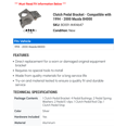 thumbnail image 2 of Clutch Pedal Bracket - Compatible with 1994 - 2000 Mazda B4000 1995 1996 1997 1998 1999, 2 of 2