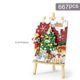 thumbnail image 4 of EDTara Mini Building Blocks 3D Painting Model Set DIY Creative Stereograph Collection Building Bricks Toy Xmas Gifts For Boys Girls, 4 of 9