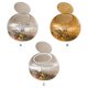 thumbnail image 3 of Advancent Amplia gama de opciones Almacenamiento de café de gran capacidad para diferentes gustos Durable Conveniente Almacenamiento y organización del hogar circulo blanco, 3 of 4