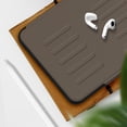 thumbnail image 7 of Allytechgroup Magnetic Case for Apple iPad Mini 7th 6th Generation 8.3", Multi Angle Viewing Stand Auto Sleep Wake Shockproof Protective Bumper Case Cover for iPad mini 6 7 2021/2024, Brown, 7 of 7