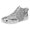 Silver, variant on Womens Mens Glitter Sparkly Casual Shoes Lace Up Ankle Boots Bling High Top Sneakers