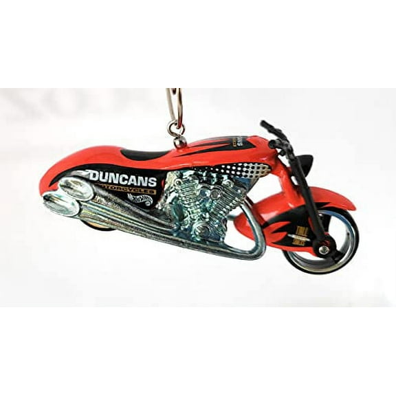 Christmas Ornament for Duncans Motorcycle Red