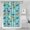 Light Blue Dinosaurs-1, variant on Light Green Dinosaurs Plants Pattern Shower Curtain 36"x72" ,Bathroom Decorative Shower Curtains Set with 12 Hooks,Modern Waterproof Washable Shower Curtain