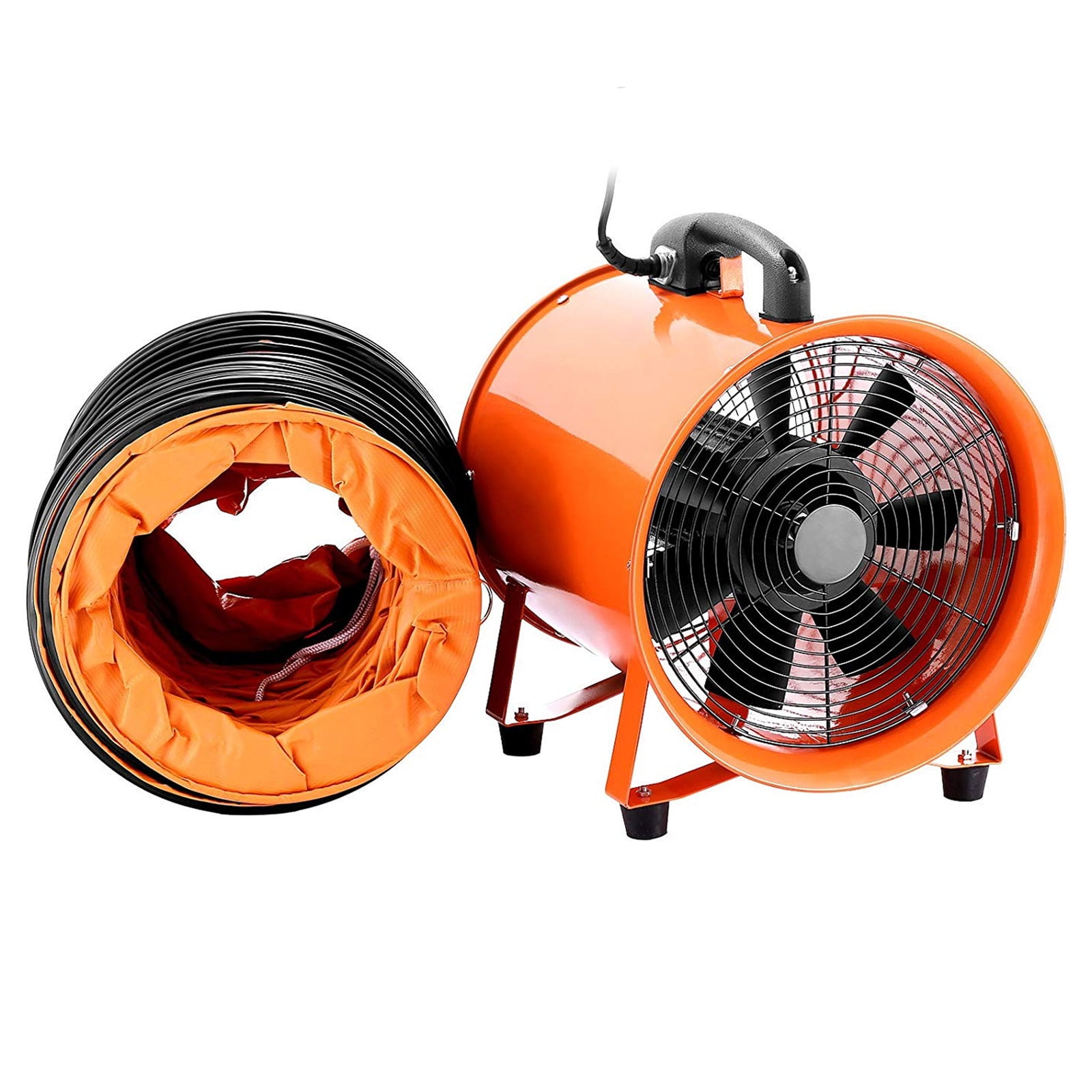 VEVOR 16 400mm Portable Ventilation Fan With 10m Pvc Ducting