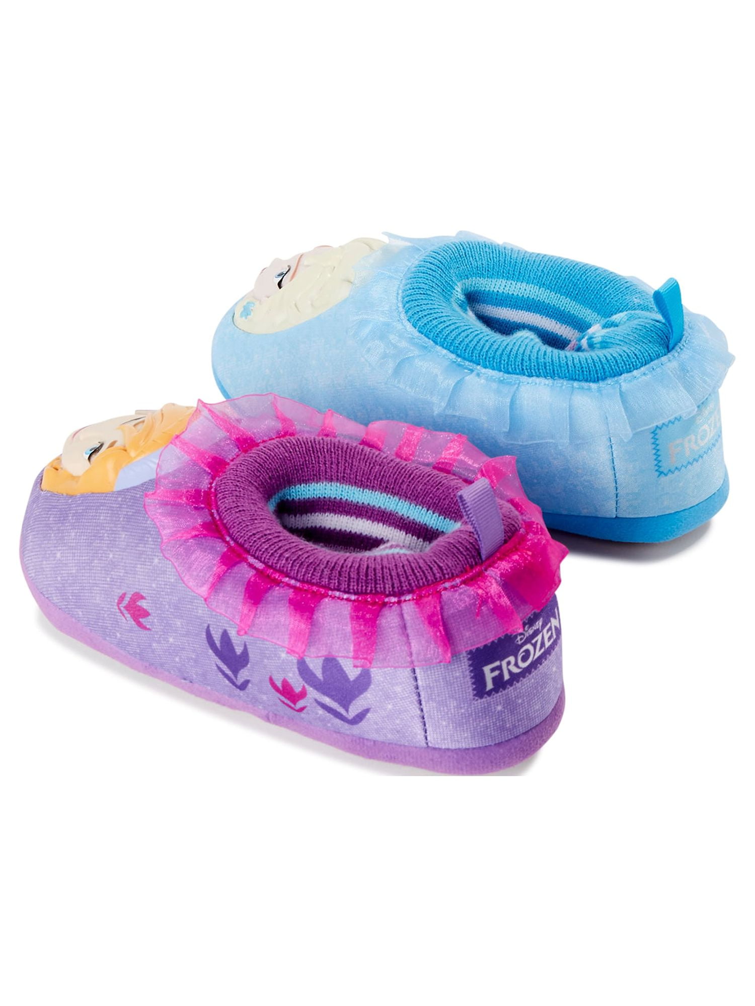 Disney Frozen Plush Slippers, Sizes 7/8-13/1