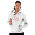 thumbnail image 5 of Cute Christmas Merry and Bright Hoodie Sweatshirt Women Brisco Brands M, 5 of 6