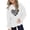 White, variant on ATOGUTA Girls Valentine's Day Graphic Sweatshirts Hooded Heart Sweatshirt Fall Winter Kid Long Sleeve Shirt Pullover Top Size 3T-14, White