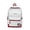 Red, variant on School Backpack Star Pattern School Bag Shield Logo Student Daypack Multiple Pocket Bookbag for Elementary Middle High College School Student