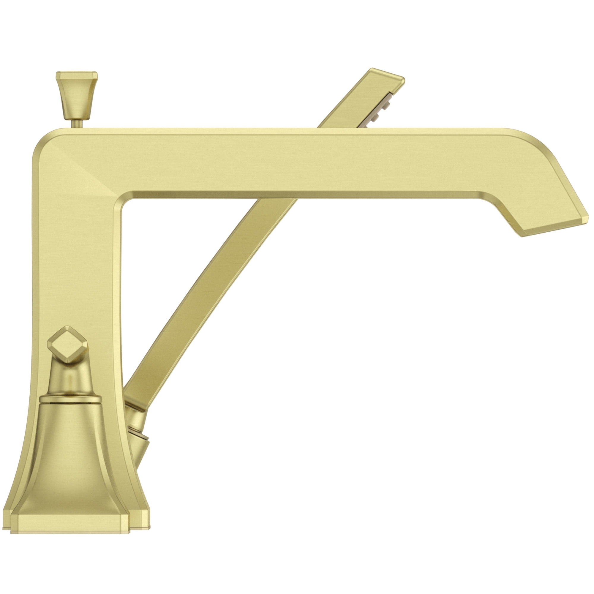 Pfister LG6-4FED Park Avenue Roman Tub Faucet with Handshower, Polished Nickel