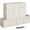 Beige-11", variant on 11" Navy Blue Fabric Cube Storage Bin Set of 10