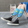 thumbnail image 5 of Masiiu Bluey Print Adult Crew socks, Comfortable Novelty Colorful Patterned, Breathable, Stylish Colorblock for Men Women, 5 of 6
