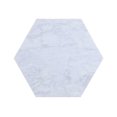 thumbnail image 3 of 16" X 18" X 20" Silver Marble Wood 2Pc Pk End Table, 3 of 5