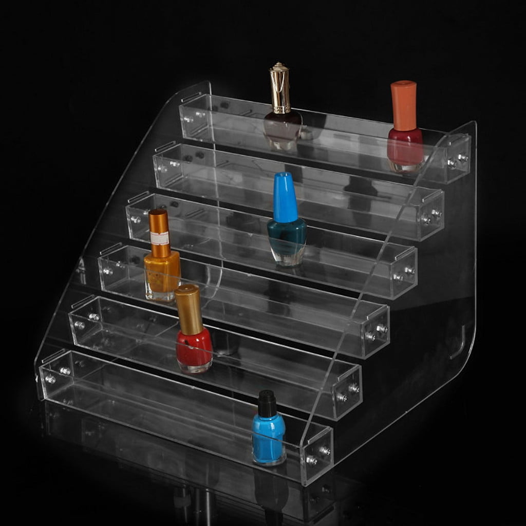 6 Layer Acrylic Organizer Storage Case Display Holders for