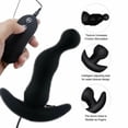 thumbnail image 4 of Anal Plug Butt Plugs Portable Anal Vibrators 10 Vibration Modes with Remote Control, Male Adult Sex Toys for Men Women Pleasure, P Spot G Spot Stimulation Male Prostate Massagers, Black, 4 of 6