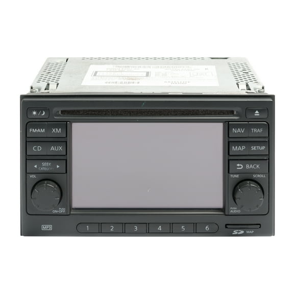 Restored Nissan Rogue 201112 Radio AM FM SiriusXM Navigation 6 Disc CD Player 259151VK0C (Refurbished)