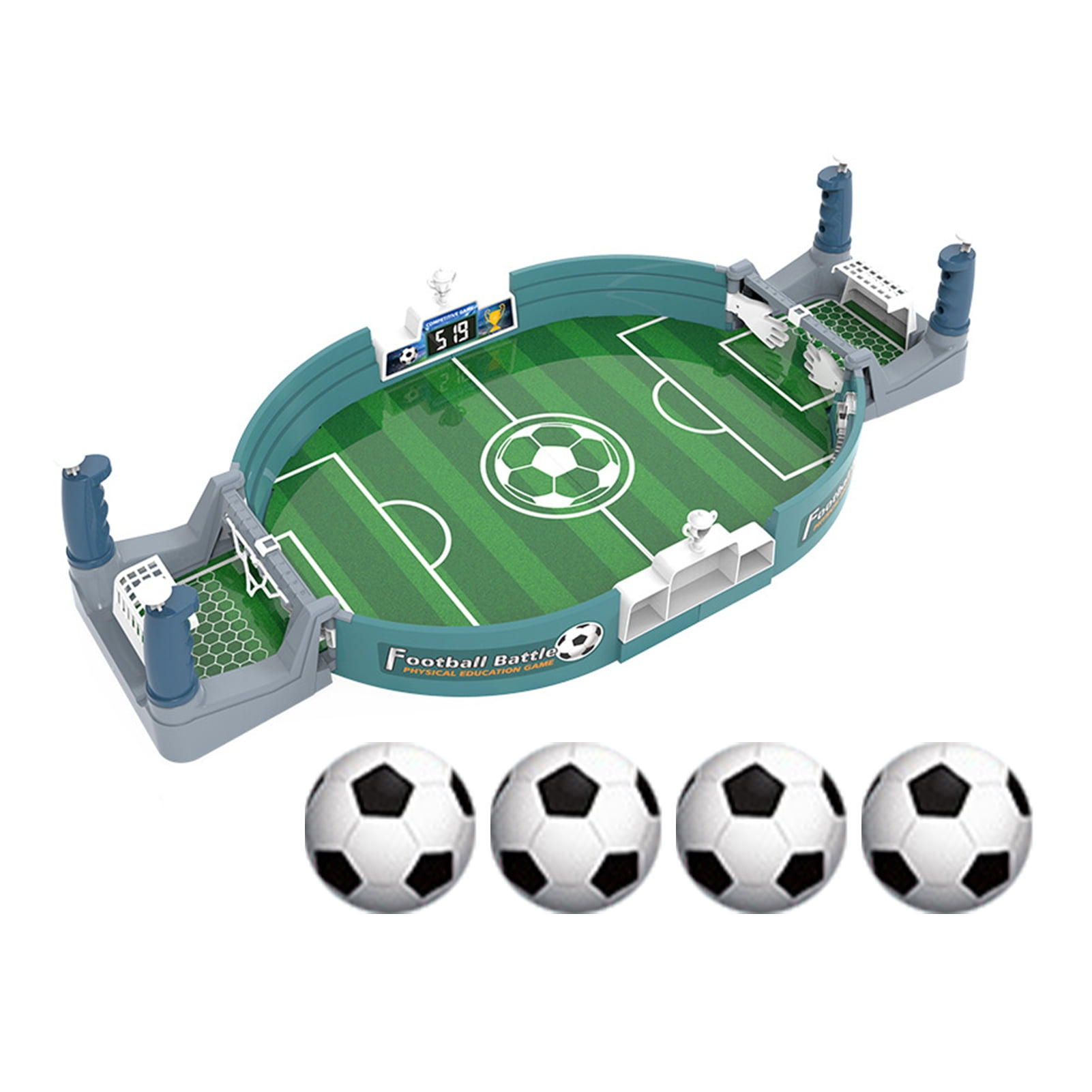 Chicmine Table Football Game Children Interactive Game Mini Tabletop