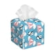 thumbnail image 1 of Balery Panda Flying in the Sky Porta Pañuelos de Cuero con Estampado – Funda Moderna Cuadrada para Caja de Pañuelos, Dispensador 5x5x5'', 1 of 7