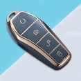 thumbnail image 2 of Auto Key Fob Cover Protector for Byd Atto 3 Protection Scratch-proof Easy Pressing Replace High Quality Gray, 2 of 9