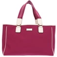 thumbnail image 1 of Pre-Owned Gucci 264216 canvas wine red tote bag 0689 (Good), 1 of 10