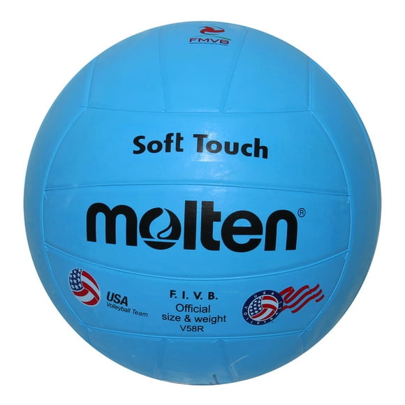 Sporta | Balon Voleibol Molten V58r Hule Azul N. 5