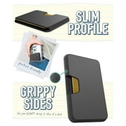 Smartish Wallet for MagSafe iPhones - Side Hustle - Slim Detachable Magnetic Card Holder for Apple iPhone 14/13/12 Models - Black Tie Affair