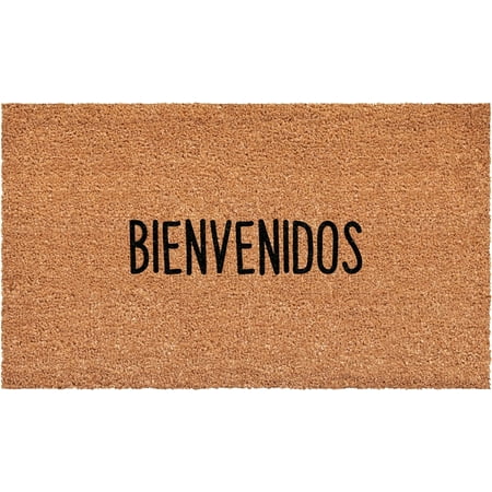 Calloway Mills 113381729 Bienvenidos Spanish Doormat 17" x 29"