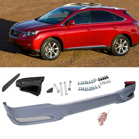 Air Dam - For 2010-2012 Lexus RX Series RX350 RX450h Front Lip Under Spoiler Air Dam 1 Pc