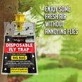 thumbnail image 6 of 2 large bags of fly traps - outdoor disposable fly trap bags, 6 of 7